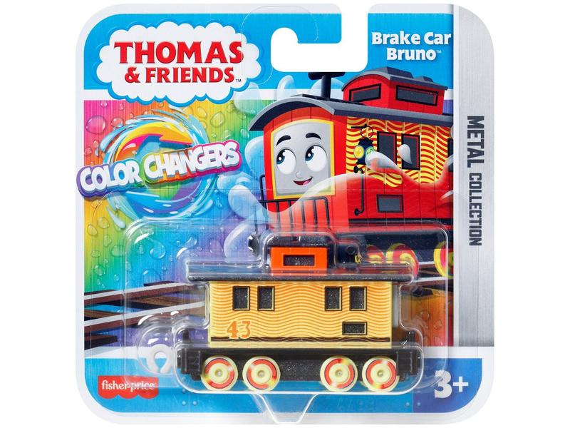 Thomas e seus amigos - colour changers - brake car bruno - Mattel